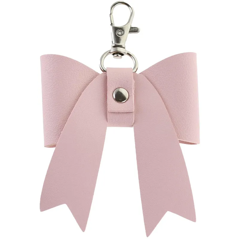 Bow‘s by Stær Berta Nyckelring - Rosa Begränsat antal