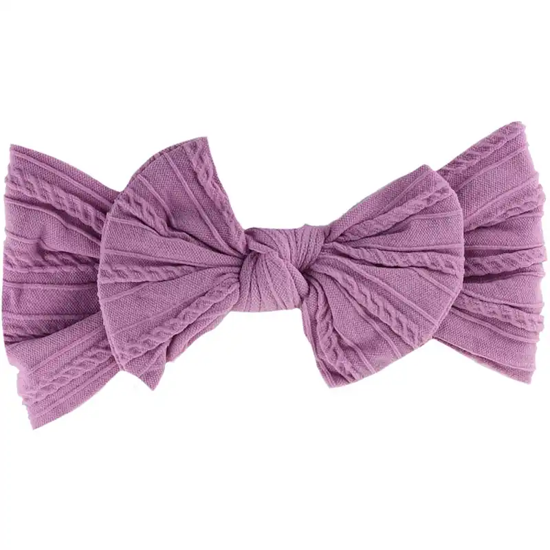 Rabatt Bow‘s by Stær Elly Hårband - Dusty Purple