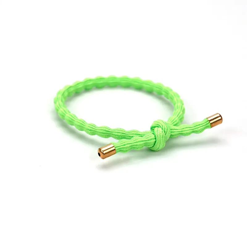 Nyhet Bow‘s by Stær Petra Hair Elastic - Neongrön 6-Pack