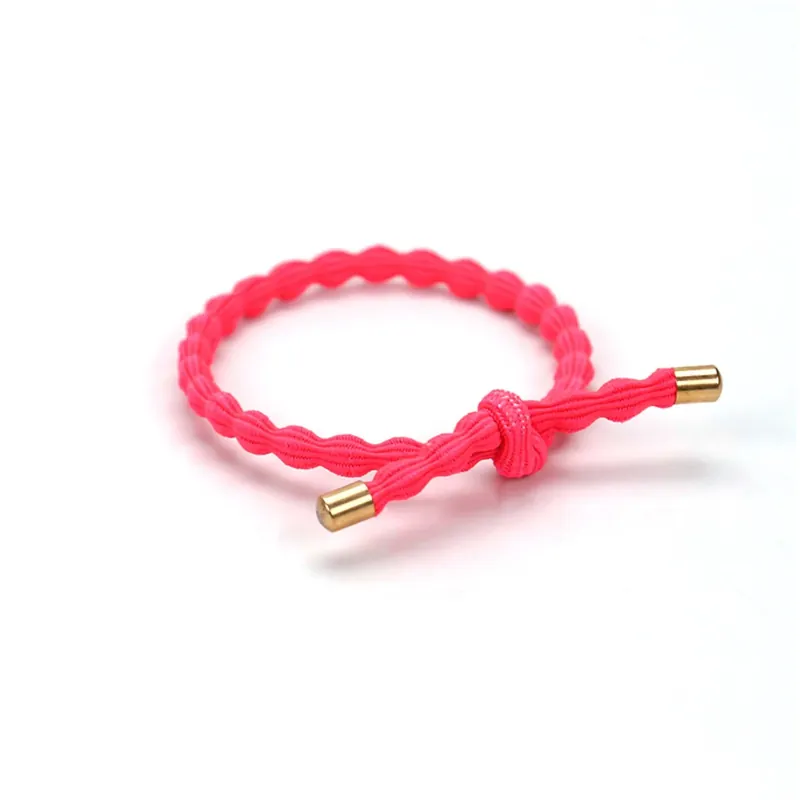 Rabatter Bow‘s by Stær Petra Hair Elastic - Neon Pink 6-Pack