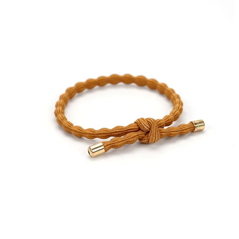 Kundfavorit Bow‘s by Stær Petra Hair Elastic - Rust Brown 6-pack