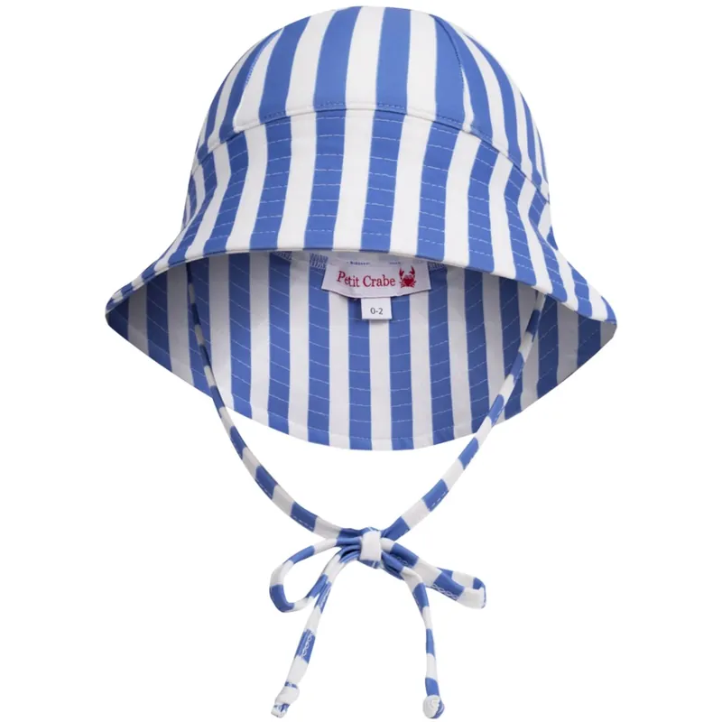 Petit Crabe Vertical Stripes Frey Sun Mössa Begränsat antal