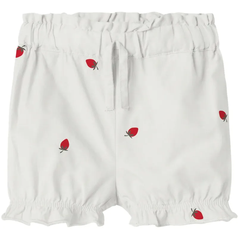 Sänkt pris Name It Bright White Nbfderilla Shorts
