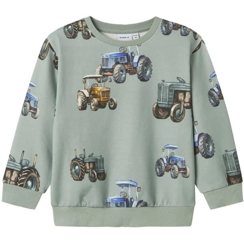 Extra rabatt Name It Jadeite Nmmludvig Ls Nreg Sweat Unb
