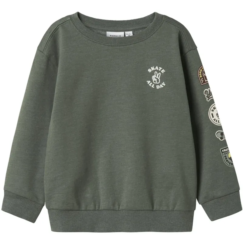 Endast idag Name It Laurel Wreath Nmmolaf Ls Nreg Swe Bru Pb