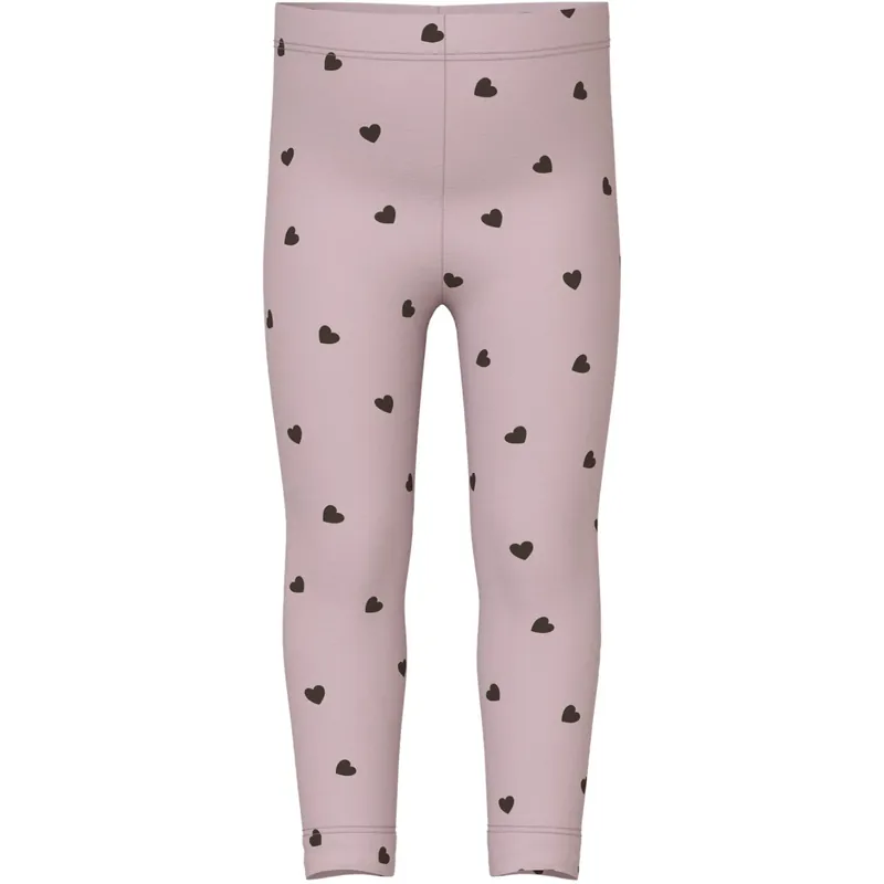 Nyhet Name It Burnished Lilac Nmfkheart Xsl Legging