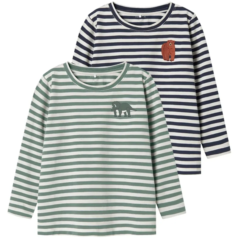 Name It Mood Indigo Nmmnitu 2P Ls Topp Pb Billigare