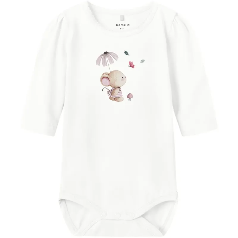 Name It Cloud Dancer Nbflotus Ls Body Box Bästa pris