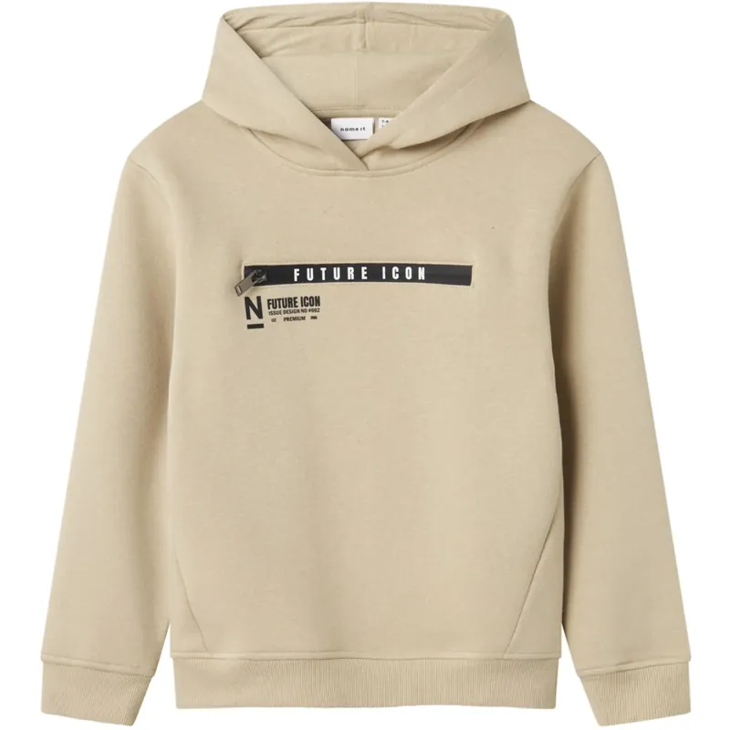 Name It Peyote Nkmleonas Ls Nreg Sweat Wh Bru Köp nu