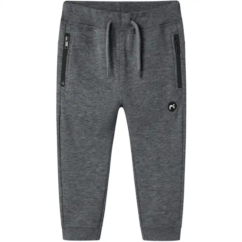 Nyhet Name It Dark Grey Melange Nmmvimo Swe Byxor Bru Noos