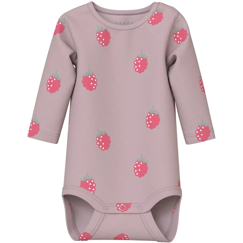 Name It Burnished Lilac Raspberry Nbfvandora Ls Body Box Erbjudande