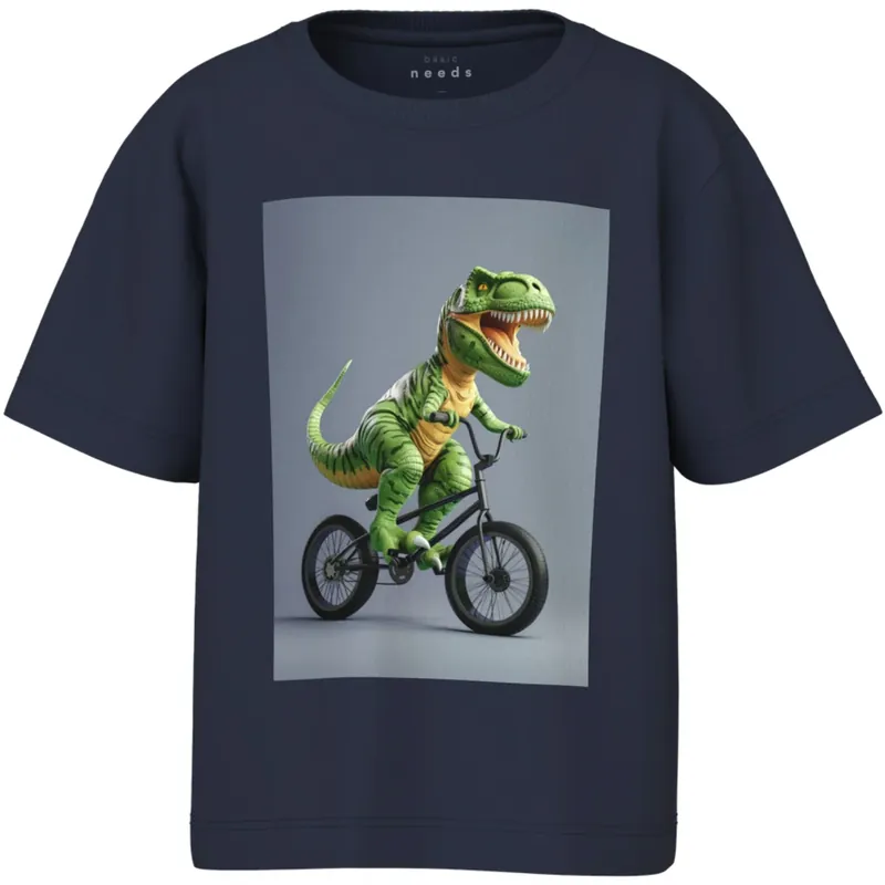 Name It Navy Blazer Dino Bike Nmmvoto Ss Nreg Topp Köp nu