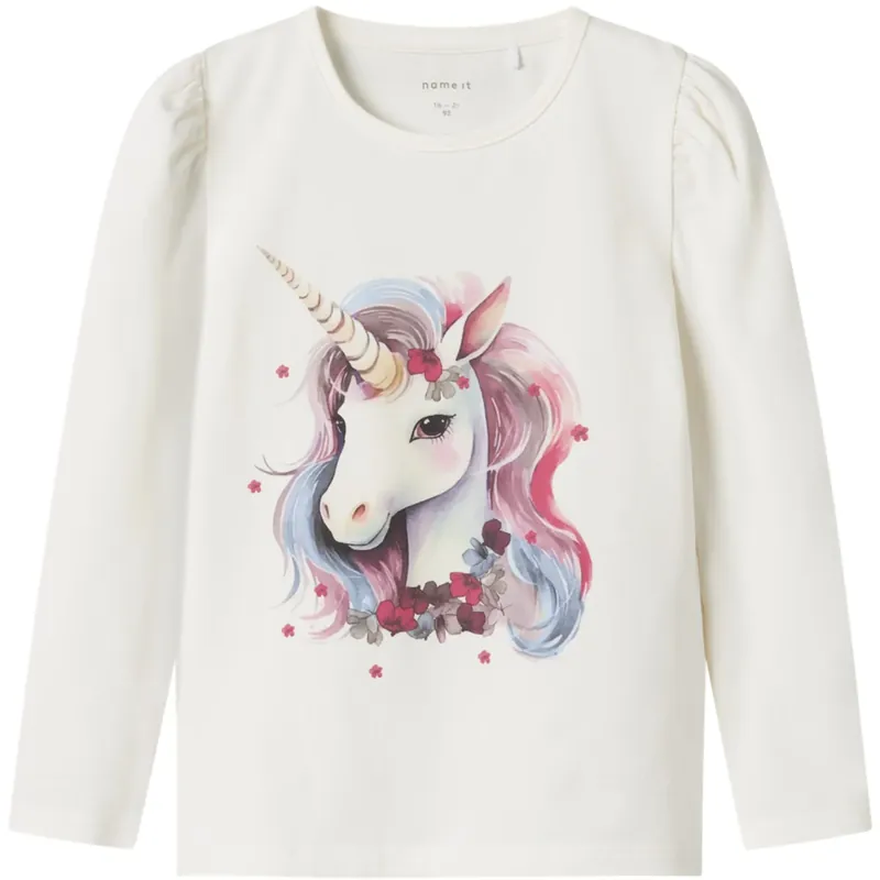Name It Cloud Dancer Nmfkrulle Ls Topp Box Bästa pris