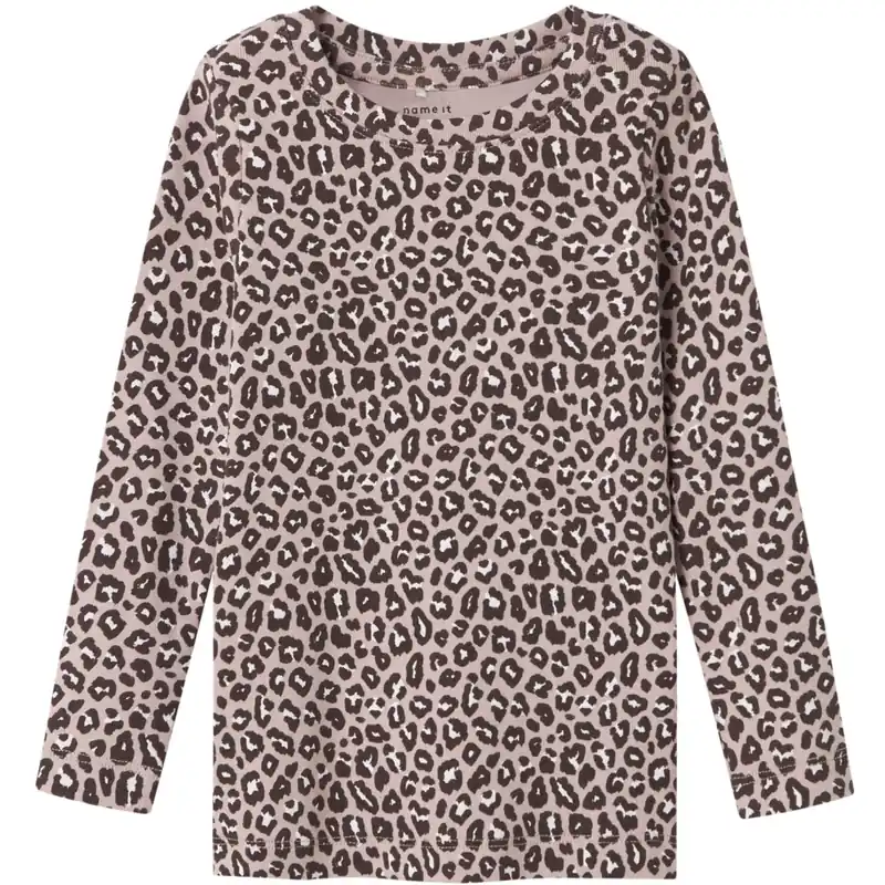 Lågt pris Name It Burnished Lilac Nmfleoana Xsl Ls Topp