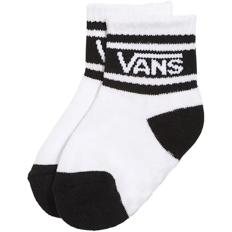 Rea VANS White/Black It Drop V Crew Toddler Strumpor