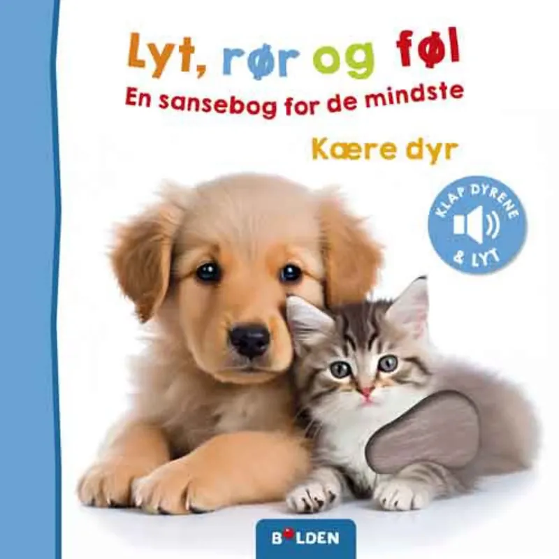 Beställ nu Forlaget Bolden Lyt, Rør Og Føl Kære Dyr (Hund + Kat)
