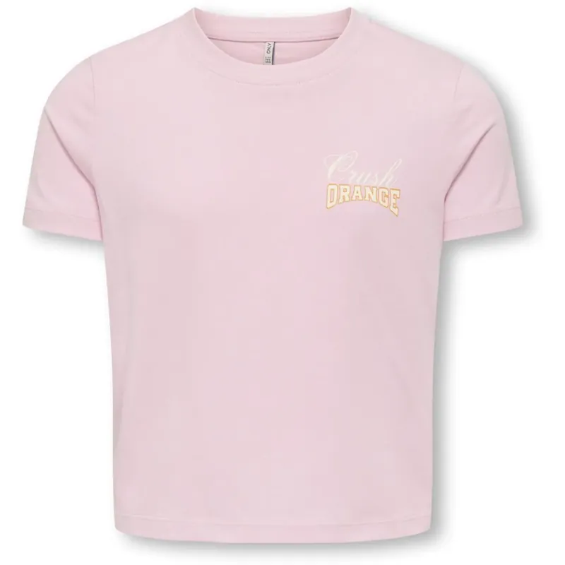 I lager kids ONLY Roseate Spoonbill Orange Kogannbel-Sun Life S/S Kort Tee Cs Jrs