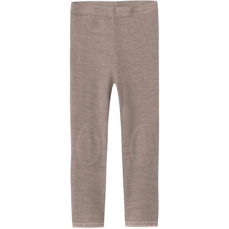 Sista chansen Name It Satellite Nmfwang Ull Neddle Leggings Solid Noos