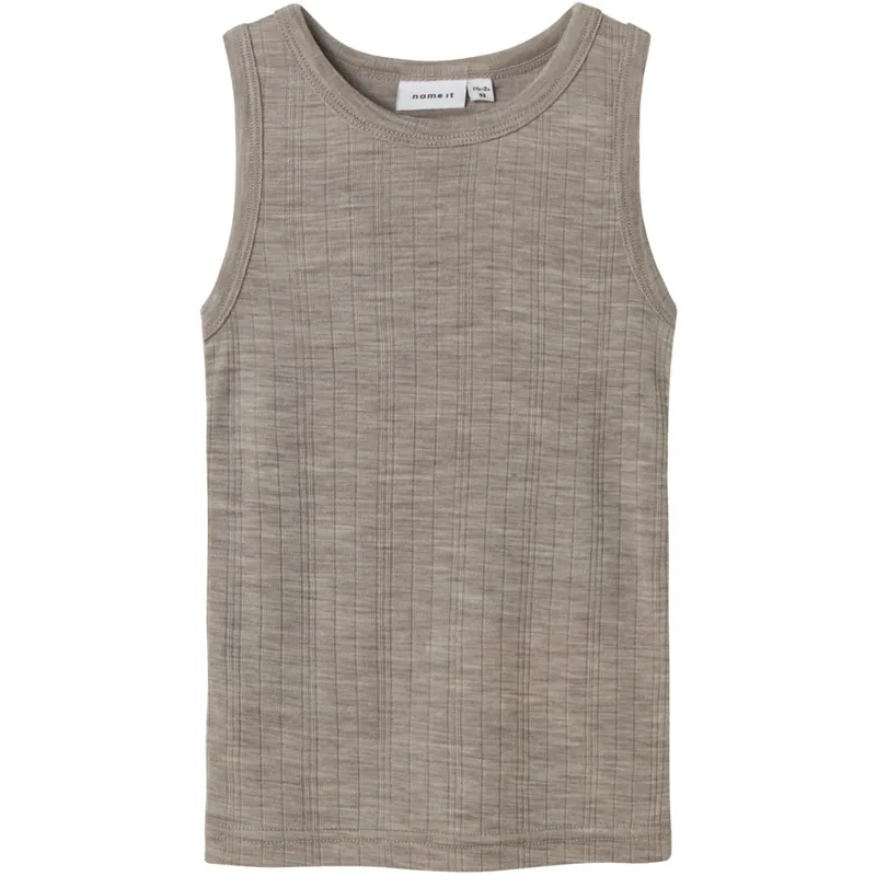 Name It Satellite Nmmwang Ull Needle Tank Topp Populär