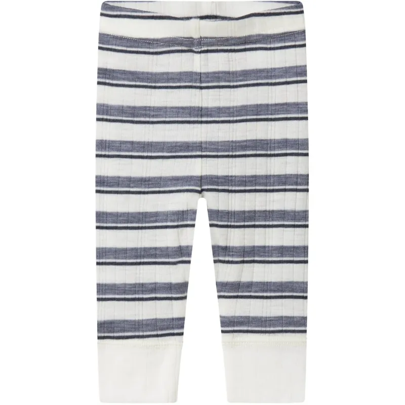 Name It Folkstone Gray Snow White Nbmwang Ull Needle Long Johns Noos Rabatt