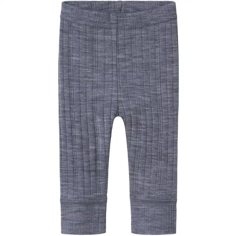 Name It Folkstone Gray Nbmwang Ull Needle Long Johns Solid Noos Fynd