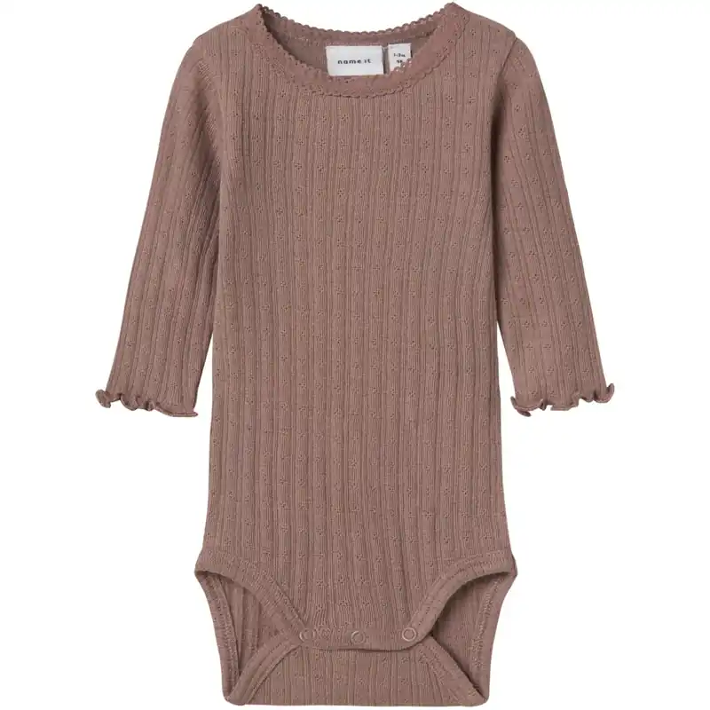 Name It Antler Nbfwossa Wo/Si Rib Ls Body Expressleverans