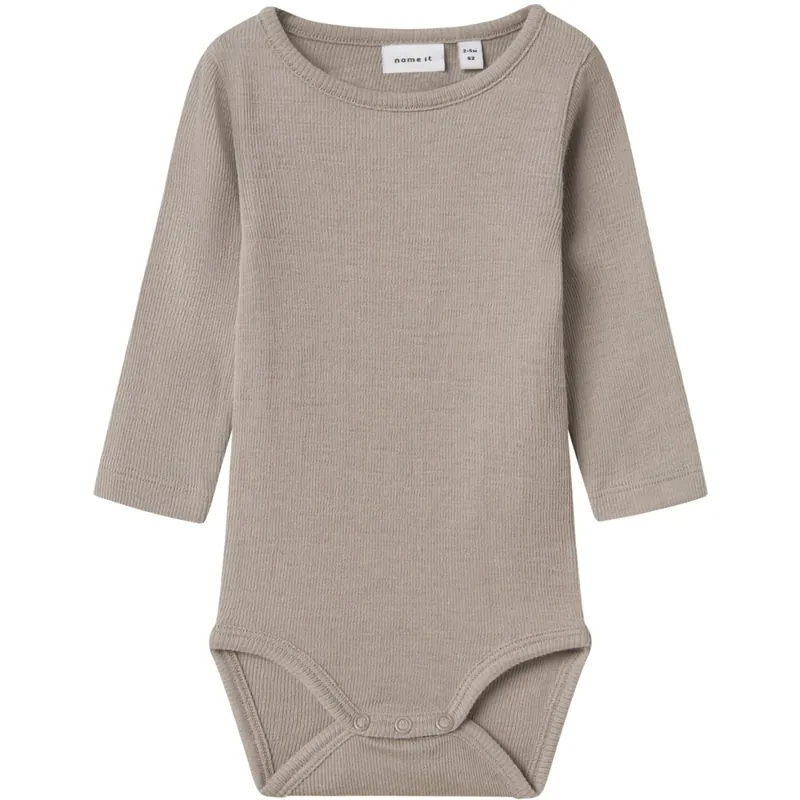 Name It Satellite Nbmwossa Wo/Si Rib Ls Body Rabatt