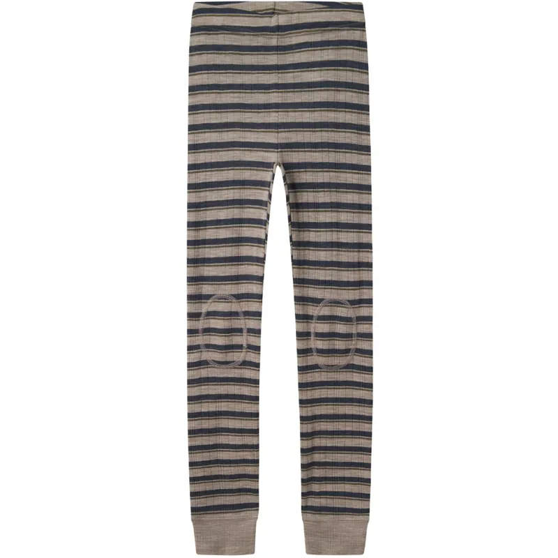 Name It Satellite Ombre Blue Nkmwang Ull Needle Long Johns Stripe Extra rabatt