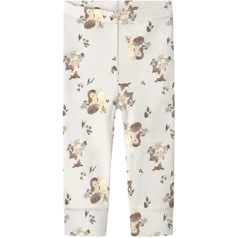 Name It Snow White Forest Animals Nbnwillu Ull Leggings Rabatter