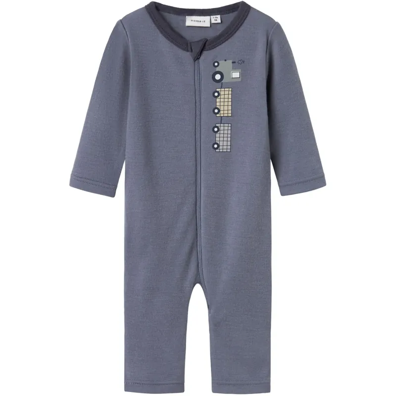 Name It Folkstone Gray Tractor Nbmwillit Ull Ls Dräkt Köp online