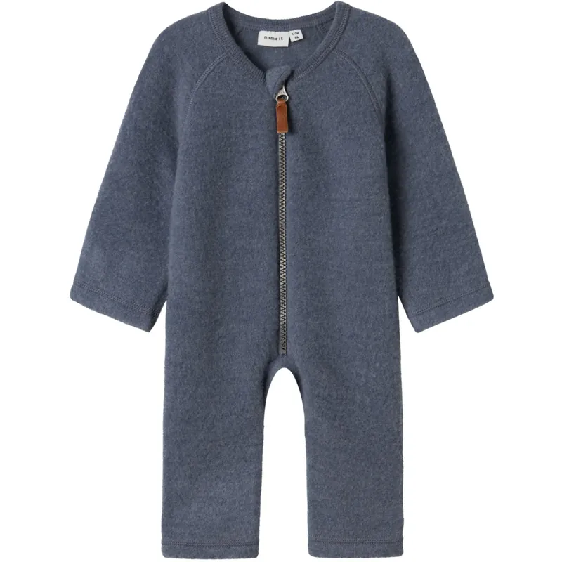 Name It Folkstone Gray Nbmwmino Ull Bru Ls Dräkt Noos Lågt pris