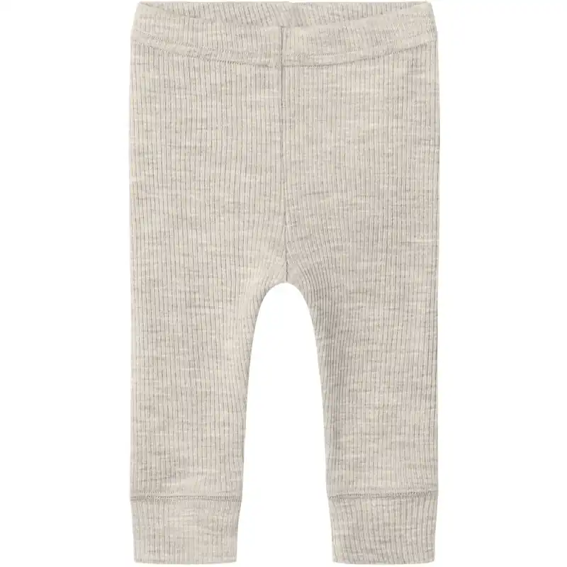 Name It Nacreous Cloud Nbnwax Ull Rib Leggings Noos Kundfavorit