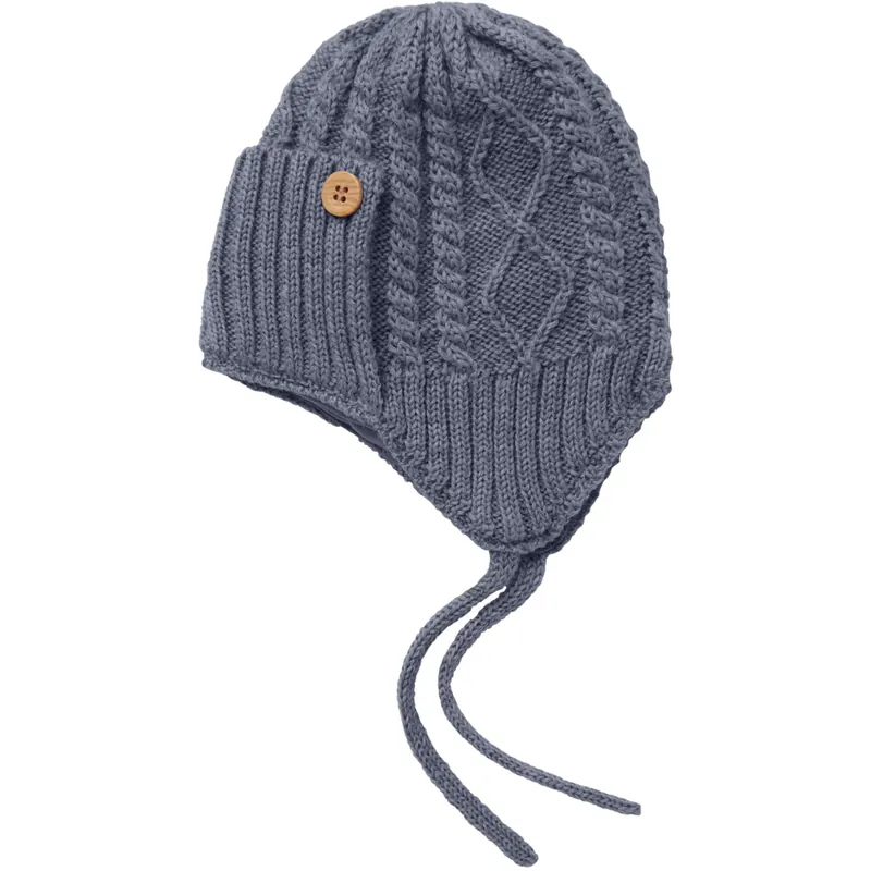 Name It Folkstone Gray Nbmwrilla Knap Ull Stickad Mössa Beställ nu