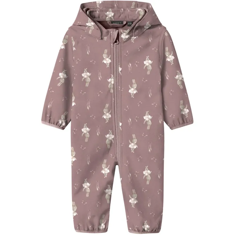 Name It Woodrose Bunny Nbnalfa08 Softshell Dräkt Aop Fo Köp online