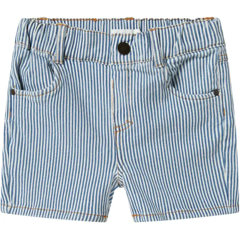Beställ idag Lil‘Atelier Zen Blue Stripes Nmmhalfdan Loose Shorts 4001-Hs Lil