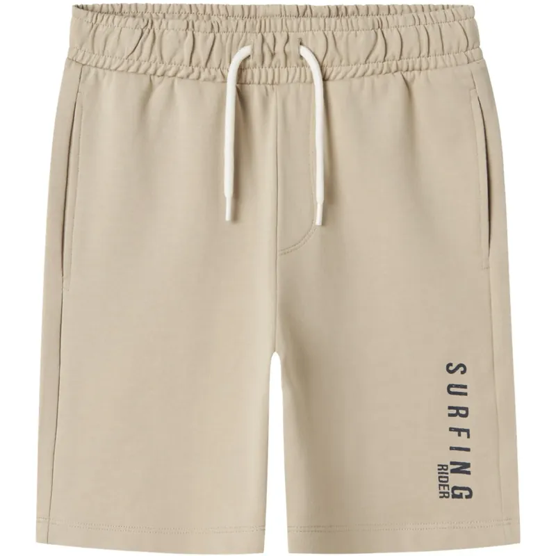 Köp nu Name It Island Fossil Nkmhenlo Nreg Swe Shorts Unb Pb