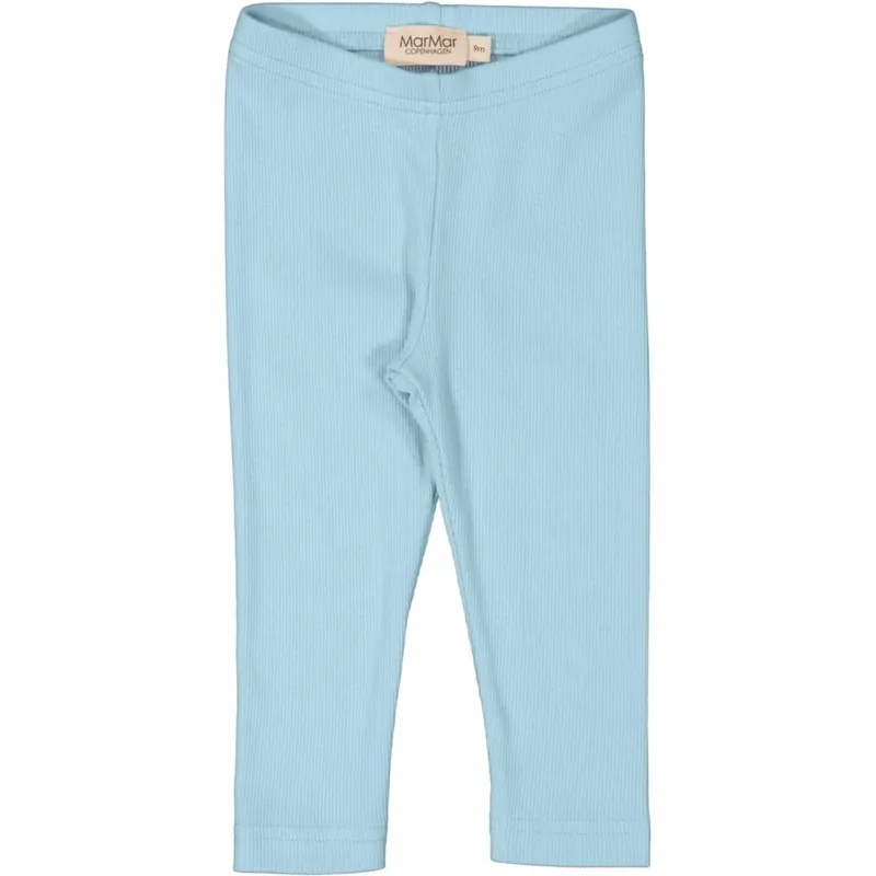 Billig MarMar Modal Fine Rib Heavenly Blue Leg Leggings
