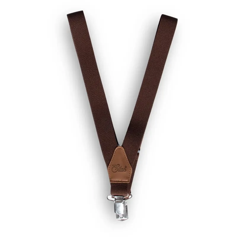 Silly Silas Chocolate Brown Kids‘ Braces Bästa pris