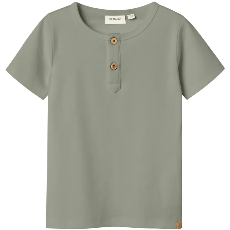 Lil‘Atelier Seagrass Nmmlalo Taj Ss Slim Topp Lil Säker betalning