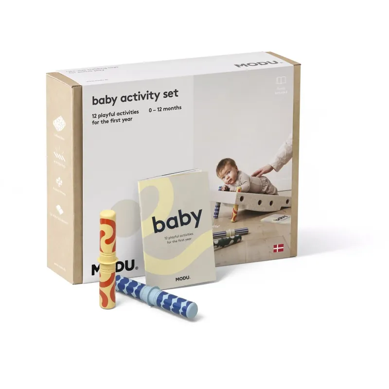 MODU Sand Grey / Honey Yellow Baby Motoriksæt Lägg i varukorgen