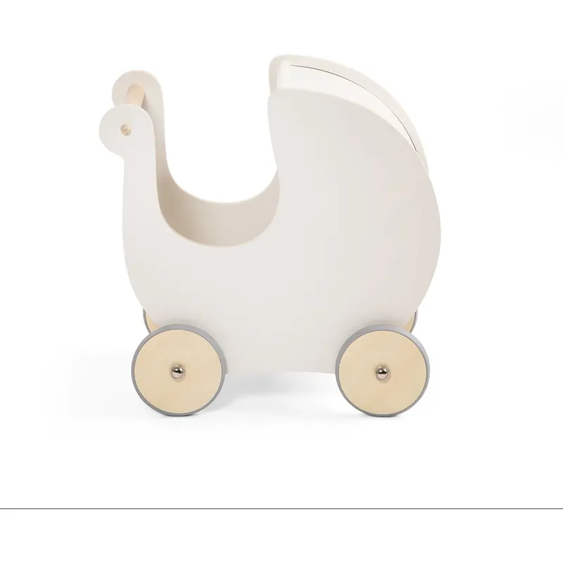 Utförsäljning Sebra Classic White Wooden Docka Sittvagnar