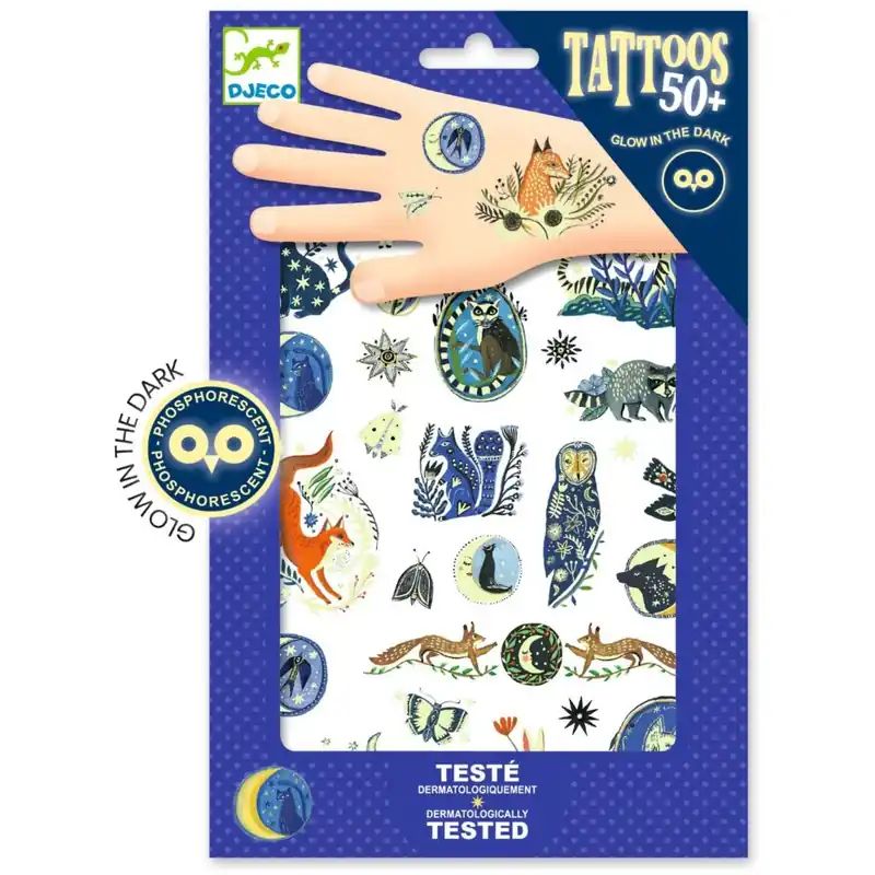 Billig Djeco Tattoos, Nattens Reflektioner