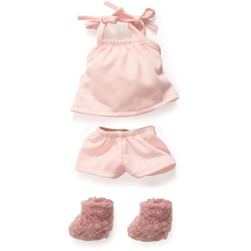 Kundfavorit Djeco Lovely Pomea, Dockkläder - Shorts, Top Och Futter