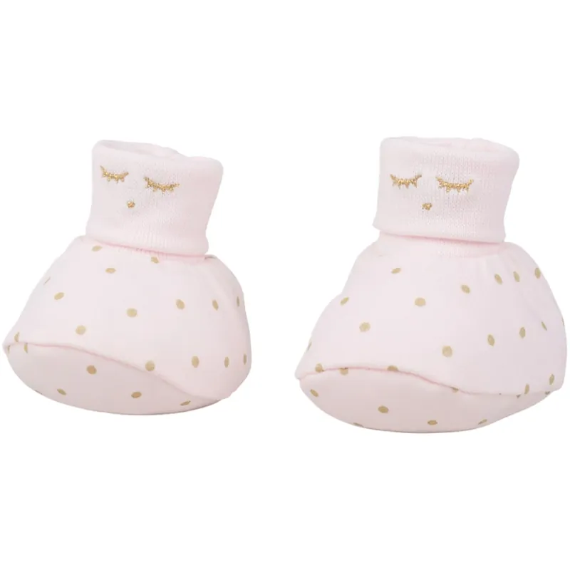 Livly Baby Pink Saturday Footies Lägg i varukorgen