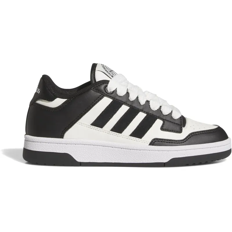 adidas Originals Core Black/Cloud White/Ftwr White Rapid Court Low J Sneakers Begränsat erbjudande