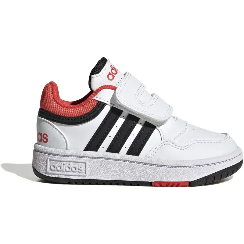 adidas Originals Ftwr White/Core Black/Bright Red Hoops 3.0 Cf I Sneakers Extra rabatt