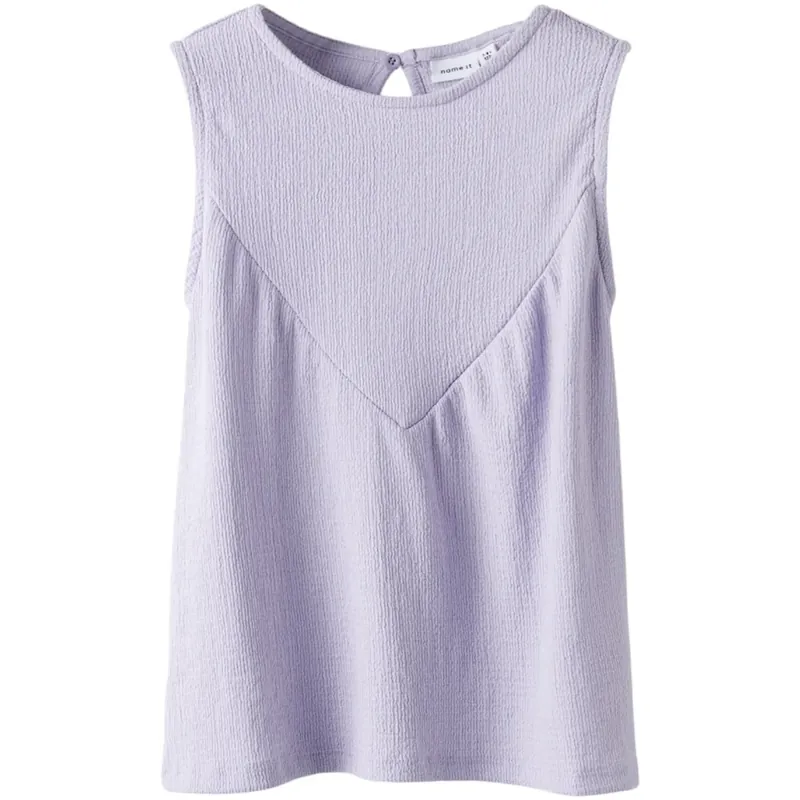 Snabb frakt Name It Misty Lilac Nkffelicia Sl Topp