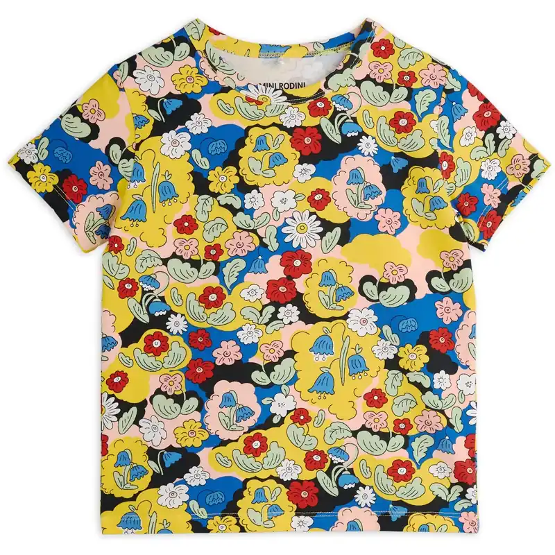Reapris Mini Rodini Multi Flowers AOP Ss Tee
