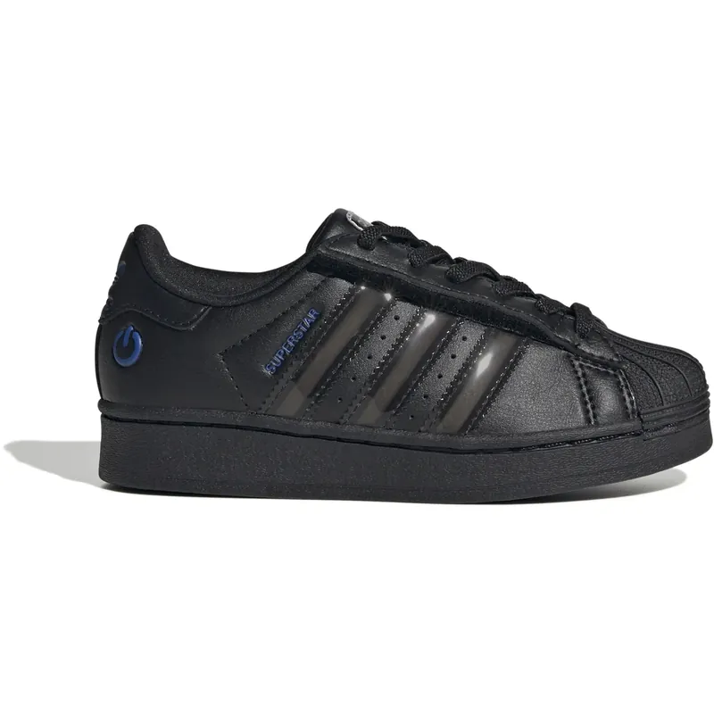 Kampanj adidas Originals Core Black/Core Black/Preloved Violet Superstar Led Lights Cf El C Sneakers