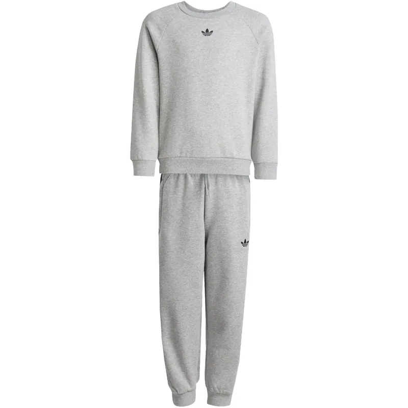adidas Originals Medium Grey Heather/Black Sweat Set Bästa pris